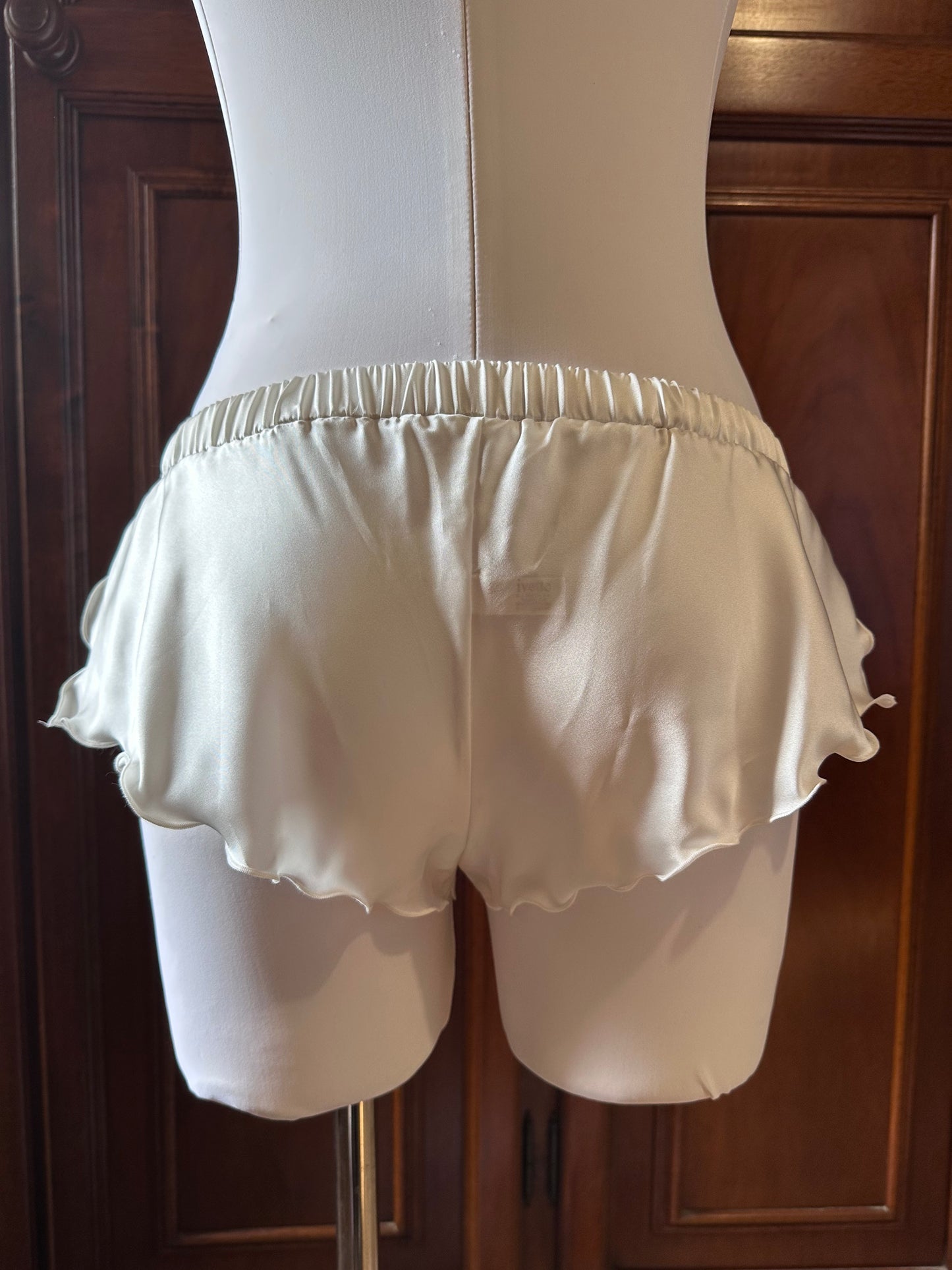 Pigiama bianco pizzo bridal
