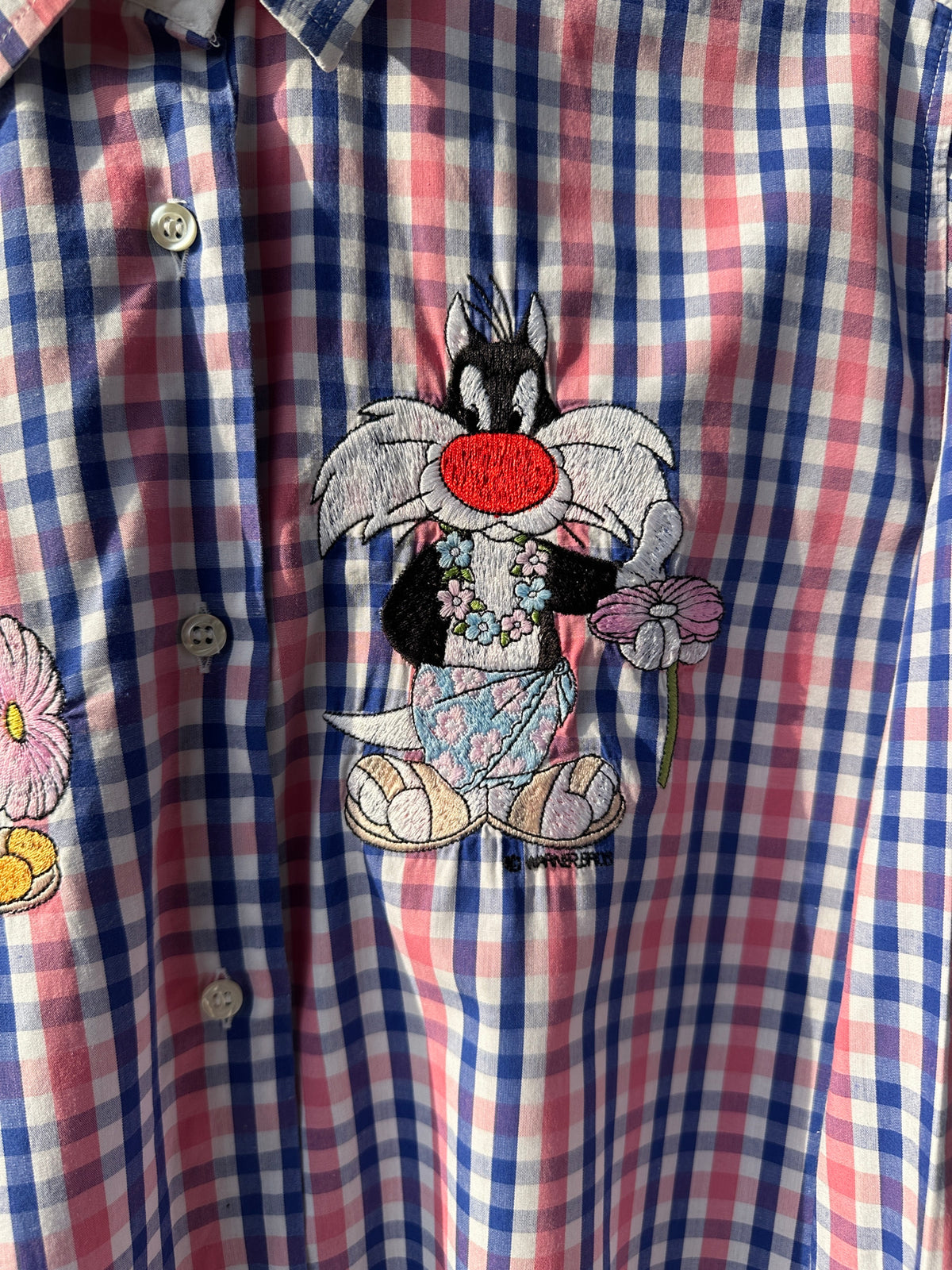 Camicia Titti e Silvestro Hawaii