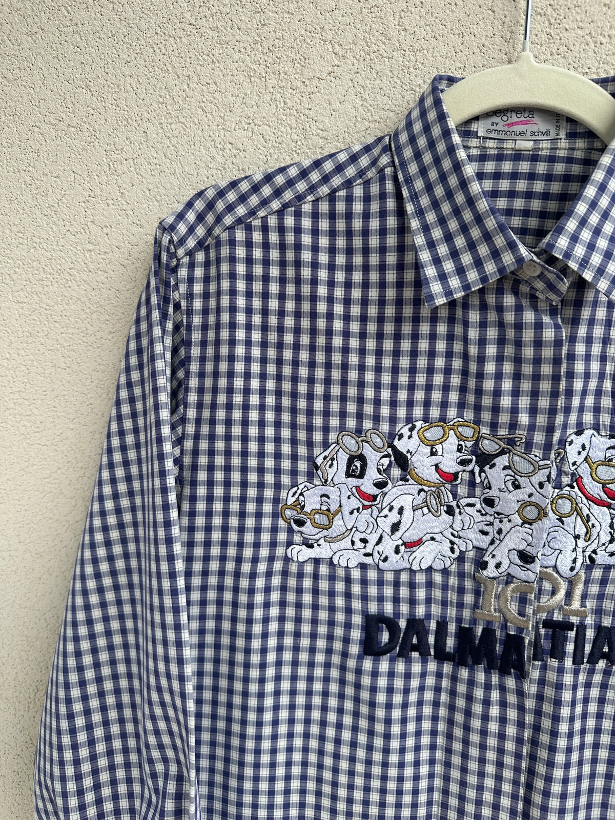 Camicia 101 Vichy blu