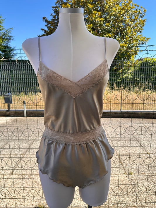 Body pizzo champagne