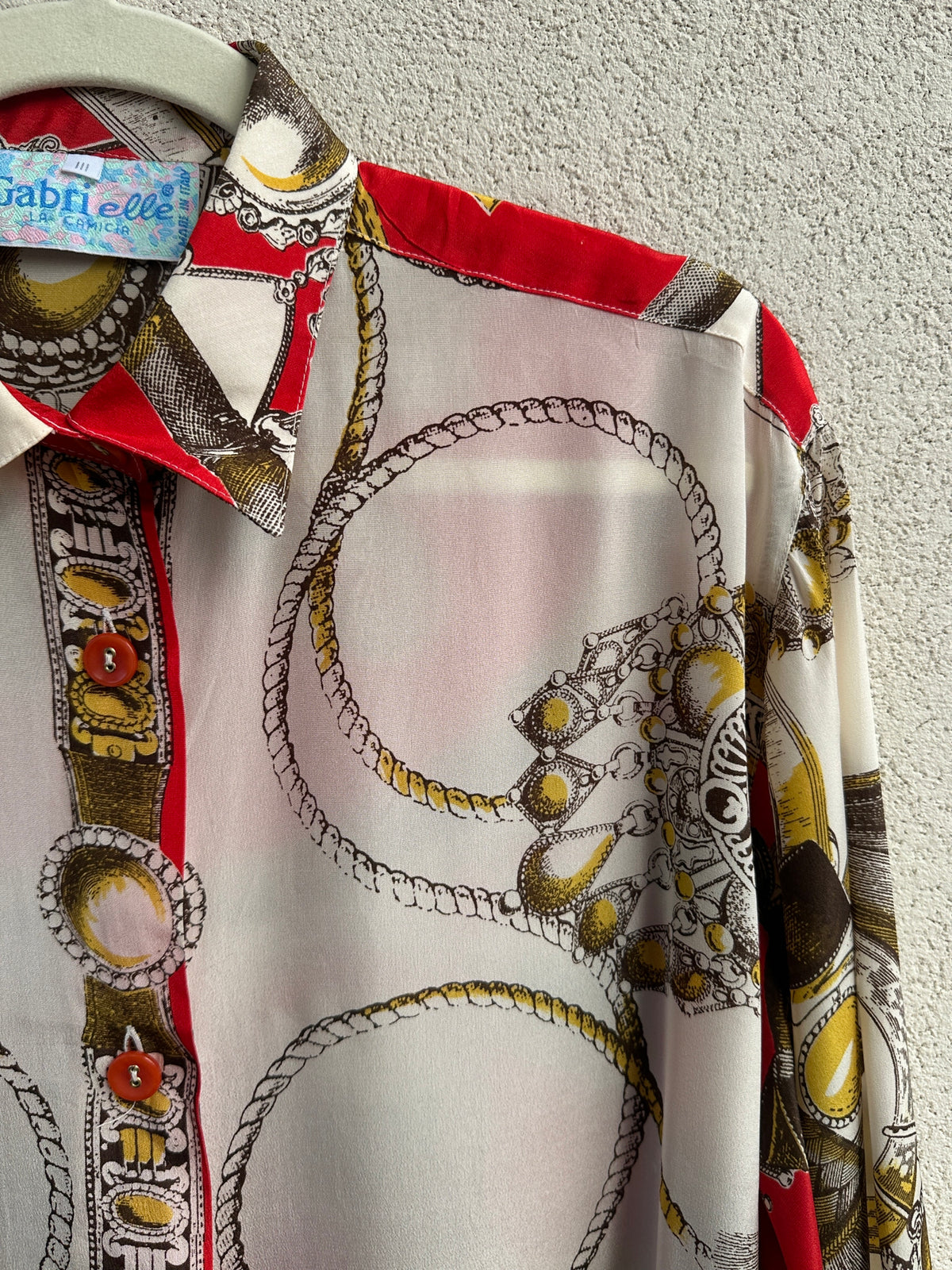 Camicia Stampa Barocca