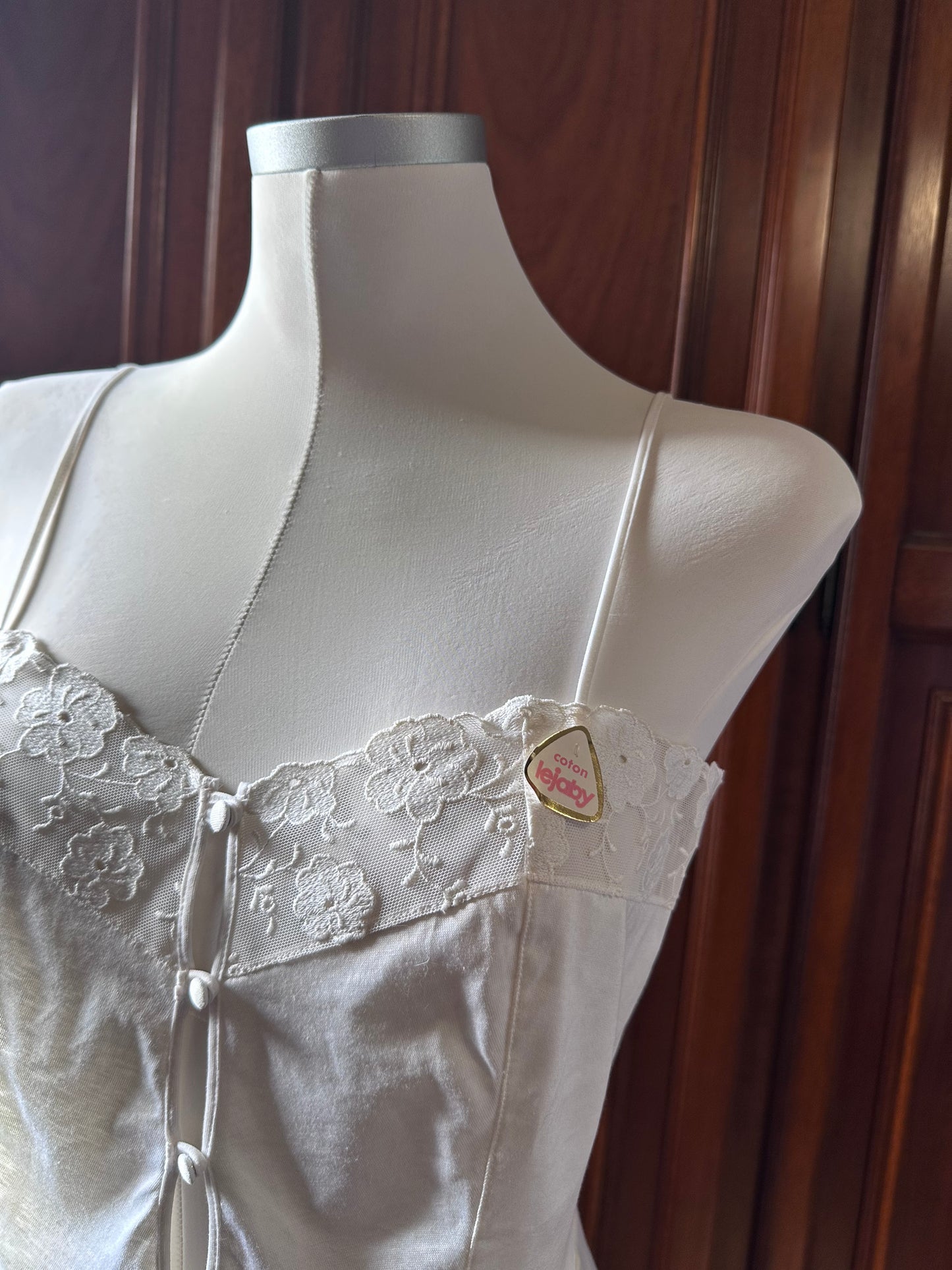 Maison Lejaby cotton lace top