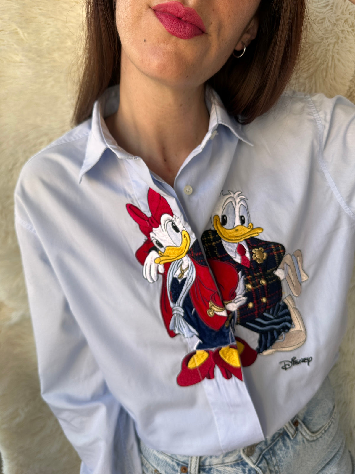 Camicia paperino e paperina gran gala