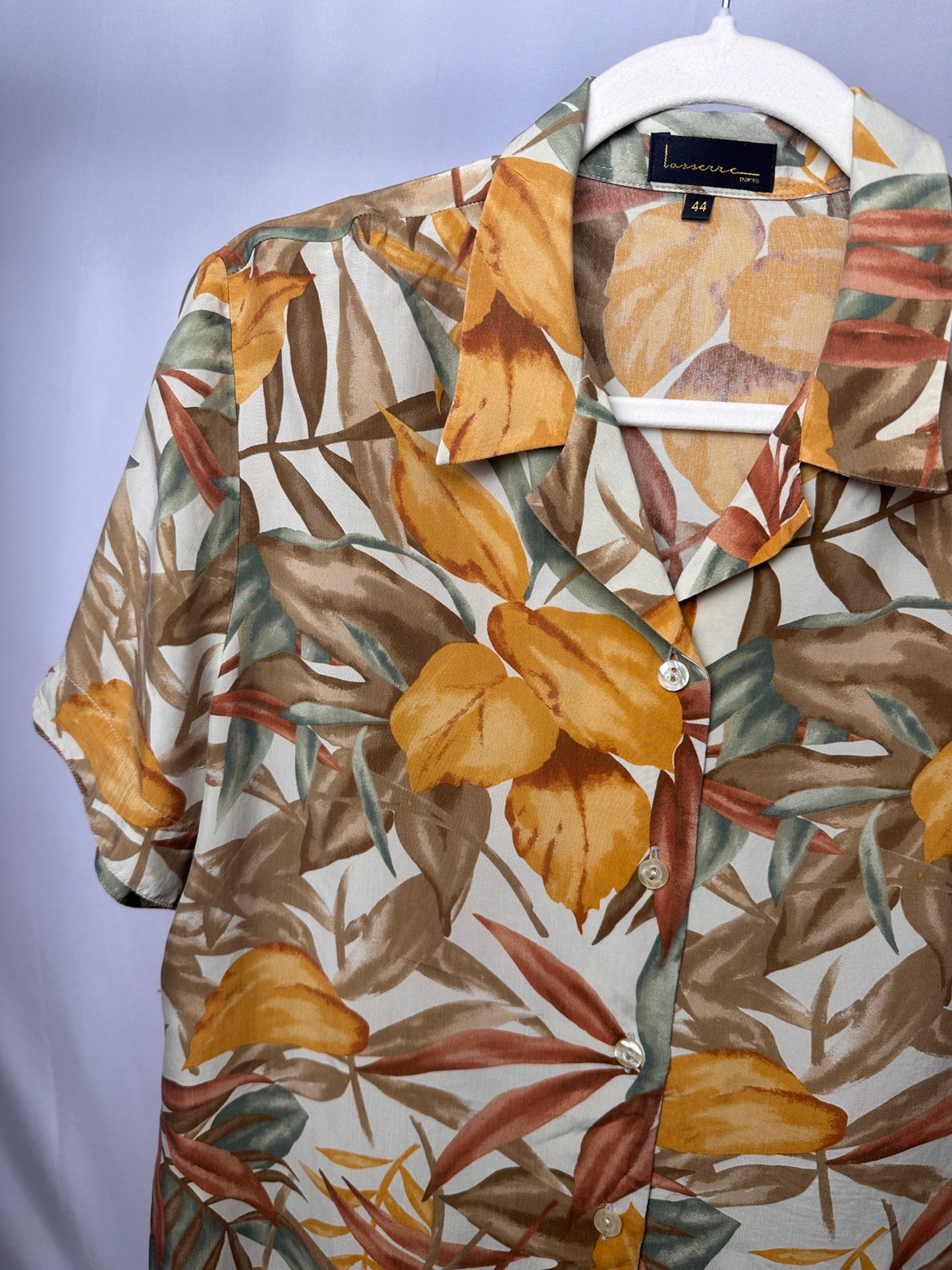 Camicia vintage tropicale