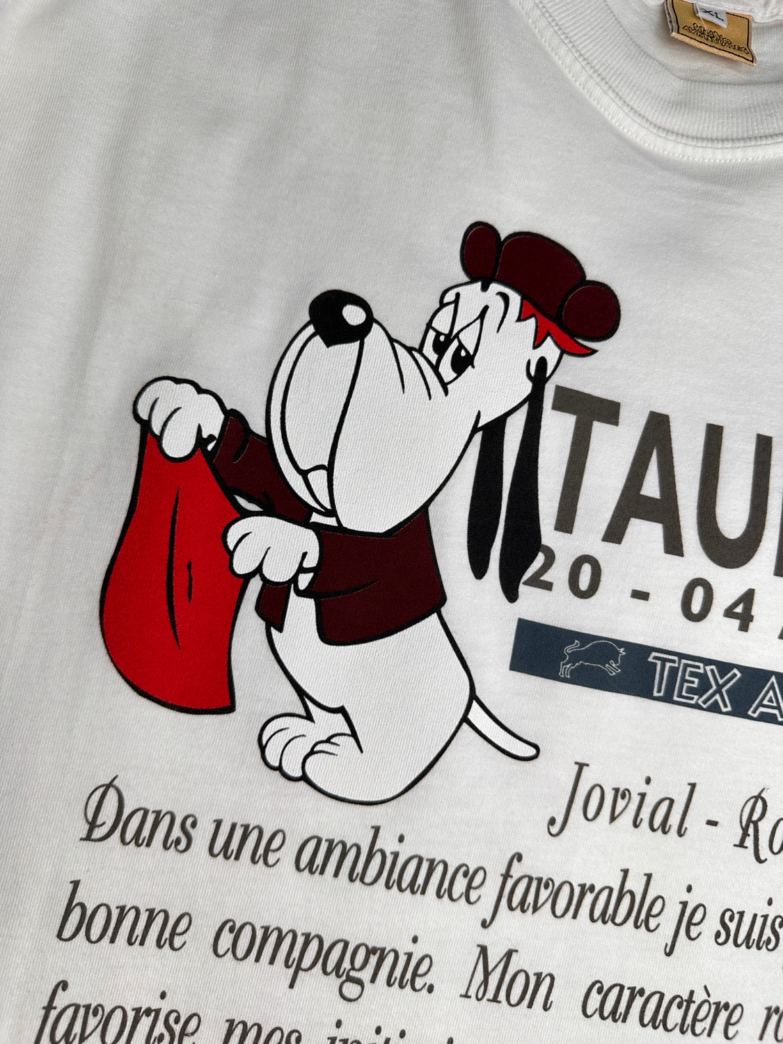 T-shirt droopy