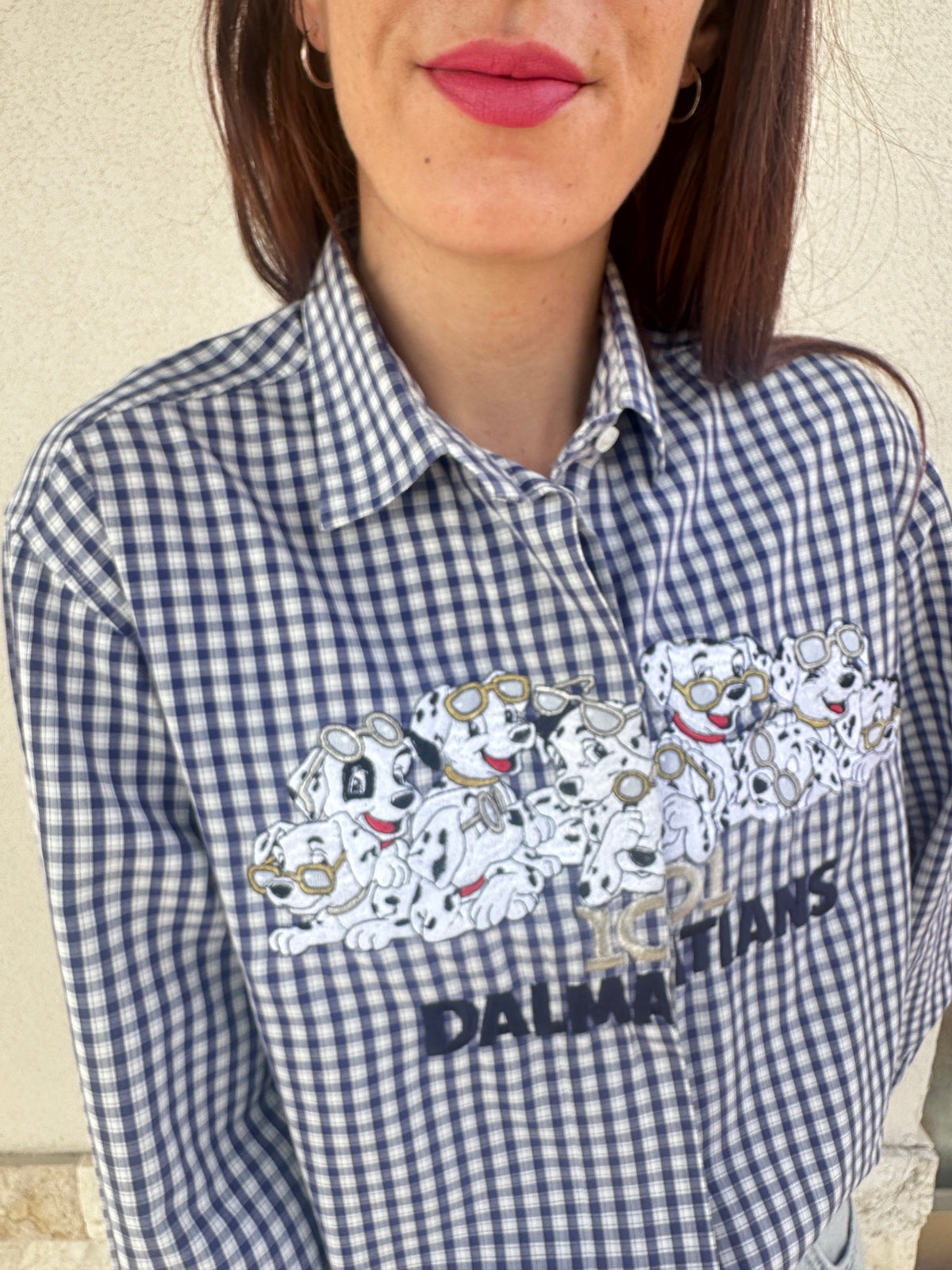 Camicia 101 Vichy blu