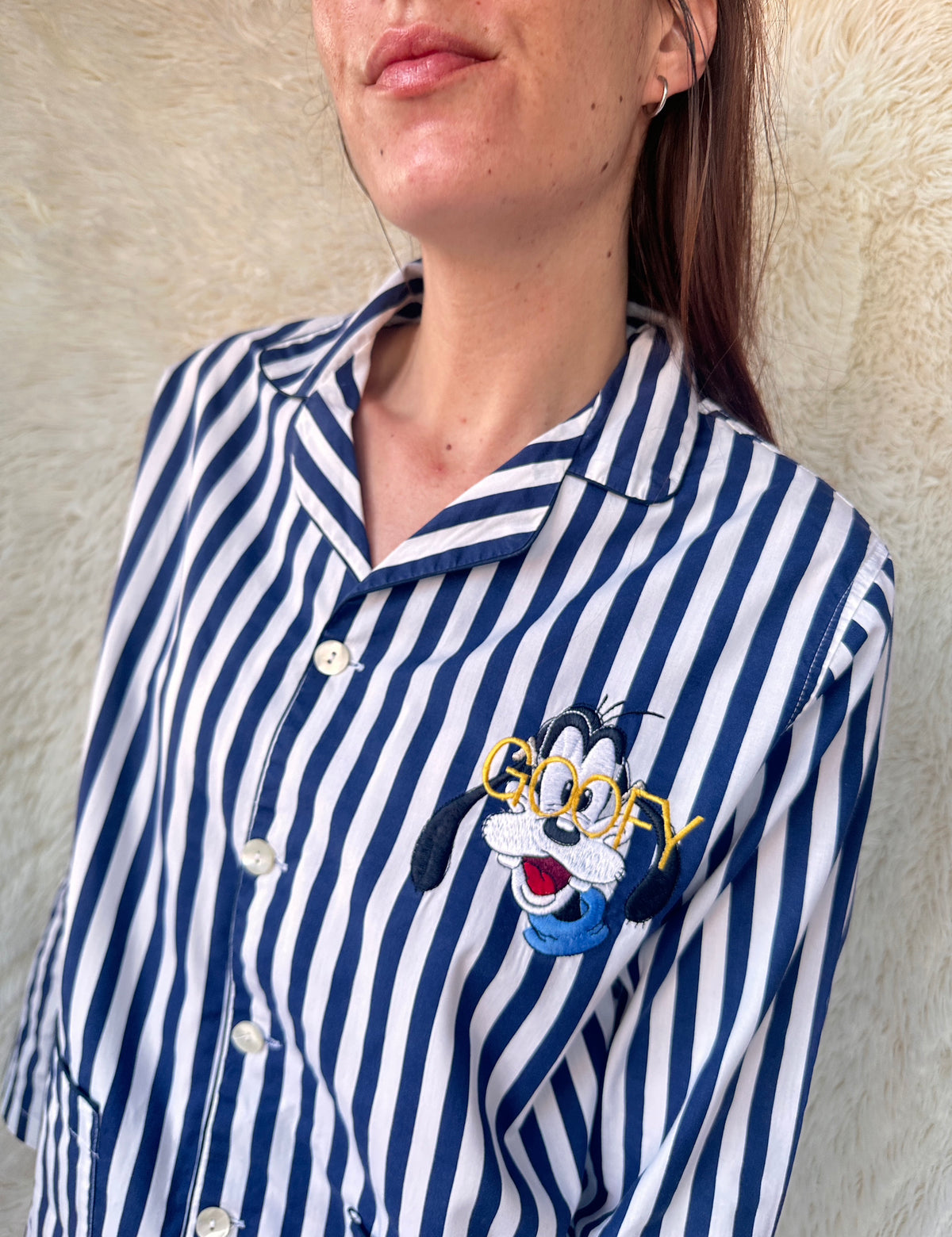 Pigiama a righe Goofy