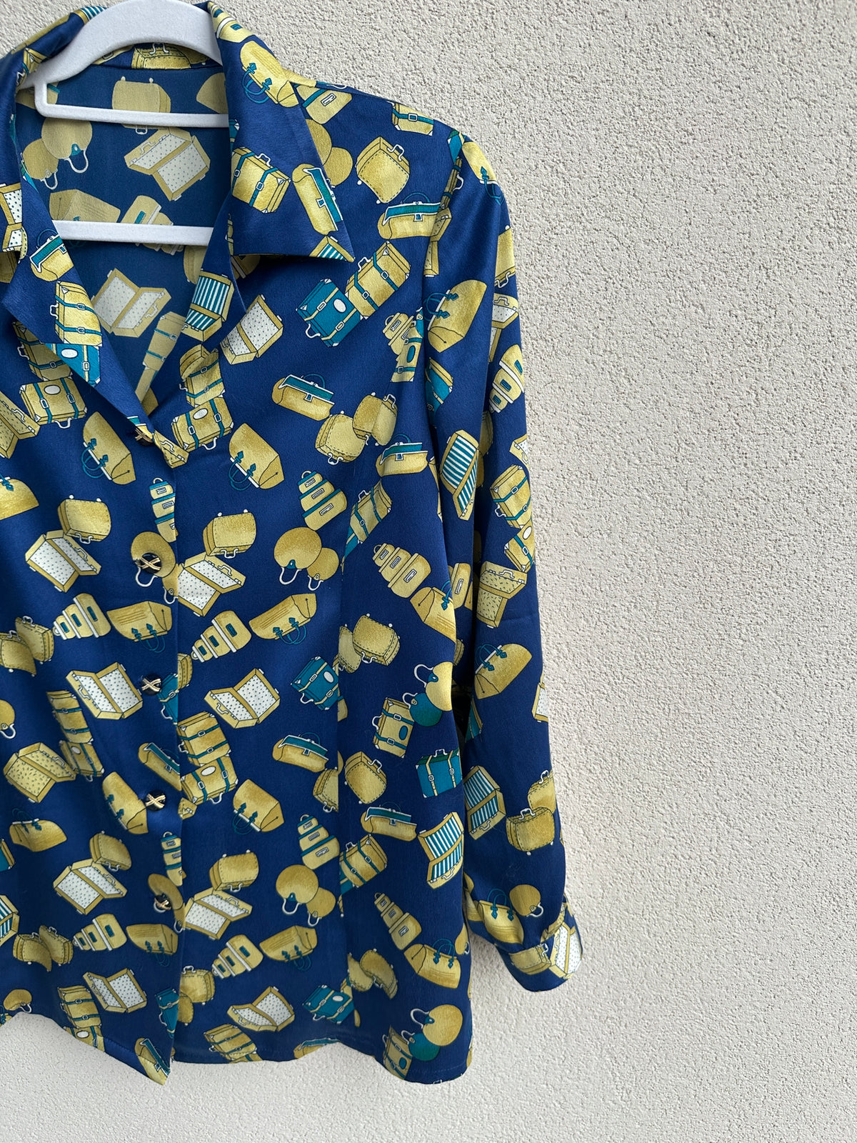Camicia Vintage Fantasia Valigie