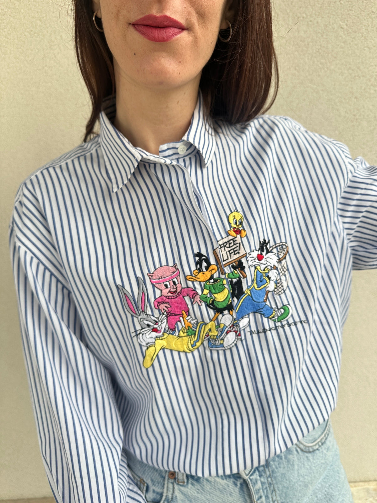 Camicia looney Tunes sport