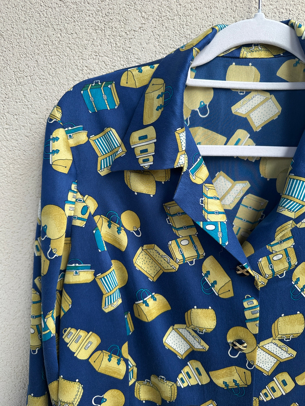 Camicia Vintage Fantasia Valigie