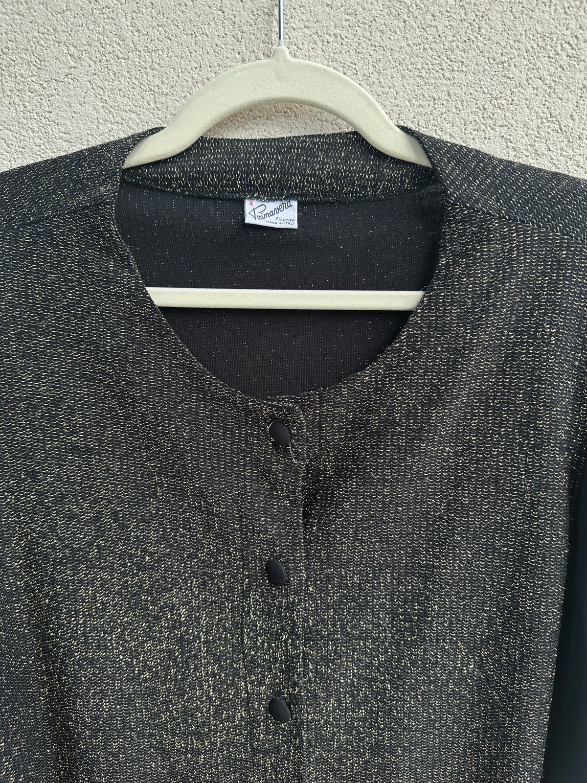 Blusa Lurex e Chiffon