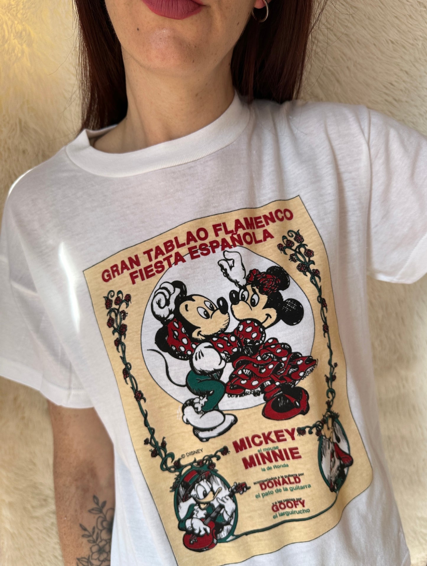 T-shirt Vintage Disney Turismo "Gran Tablao Flamenco"