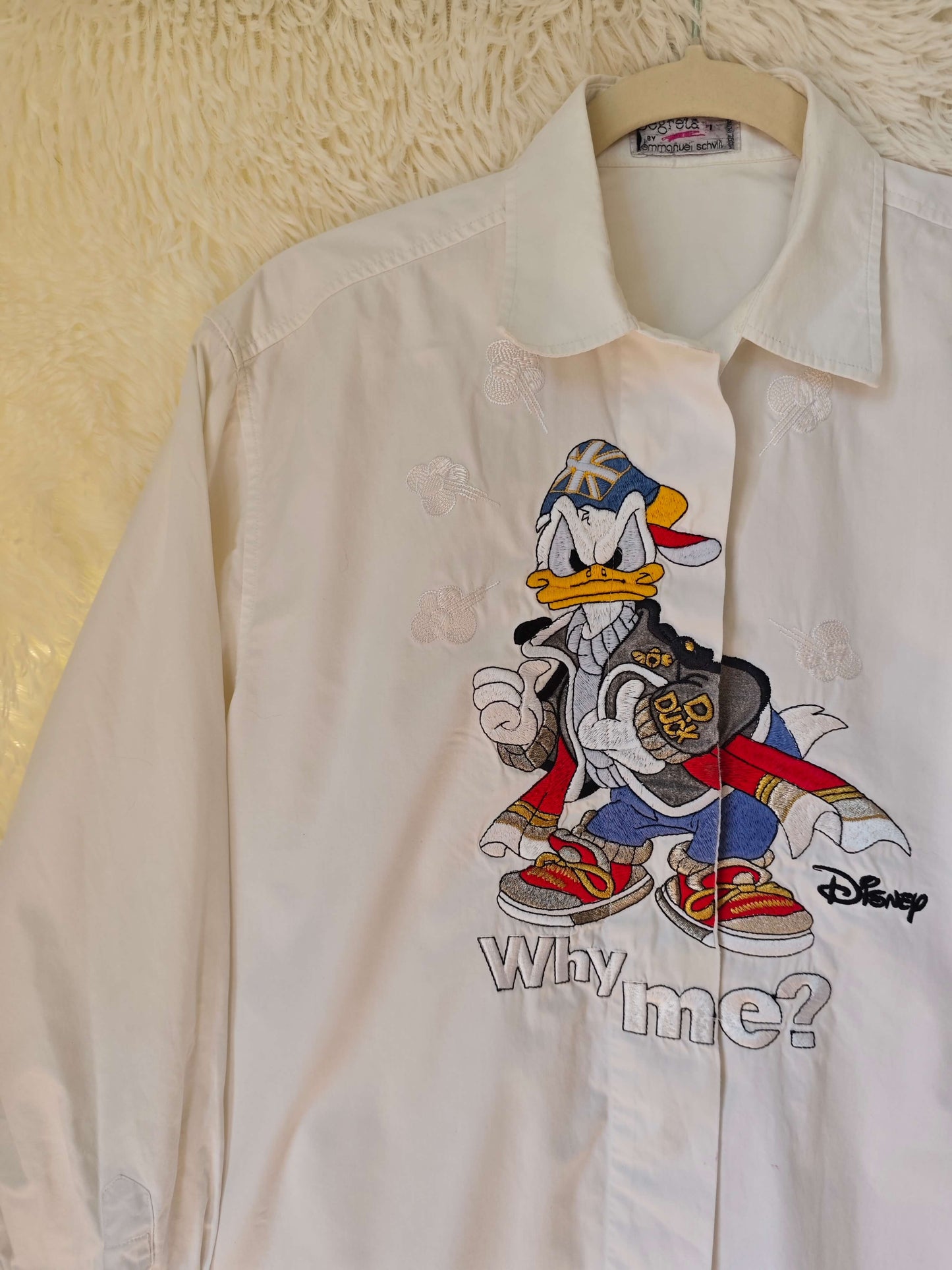 Camicia Donald Duck “Why Me?"