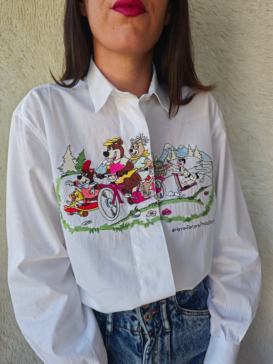 Camicia Hanna-Barbera Orso Yoghi & Friends (collab speciale)