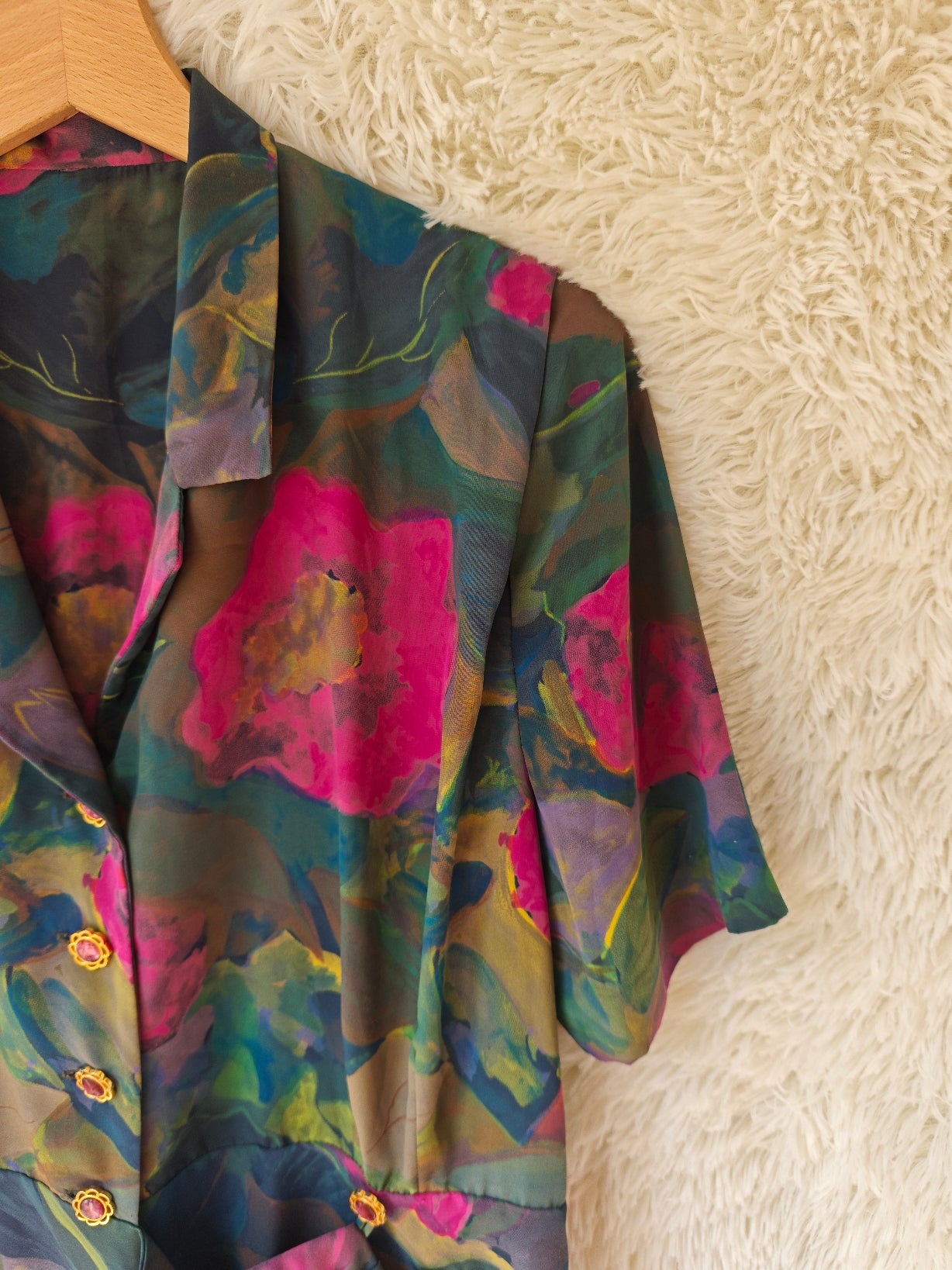 Camicia Stile Acquarello – Fantasia Artistica Anni '80