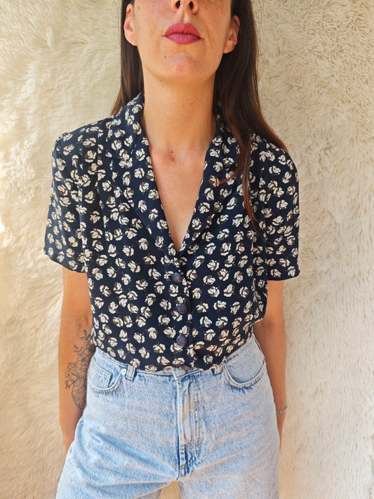 Camicia sartoriale fiorellini