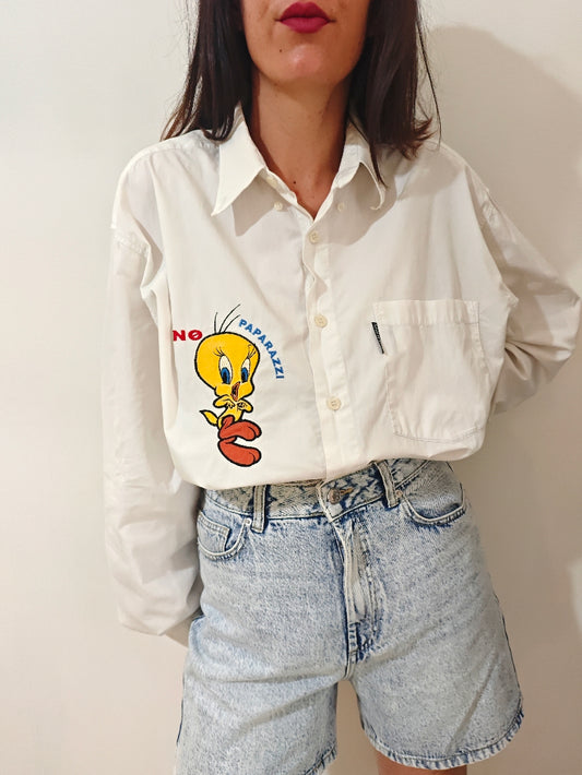 Camicia Titti no paparazzi
