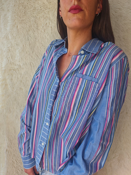 Camicia a righe