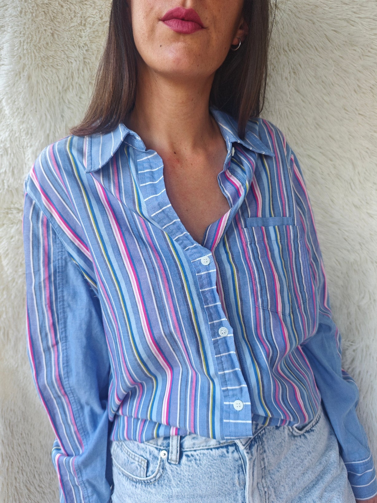 Camicia a righe