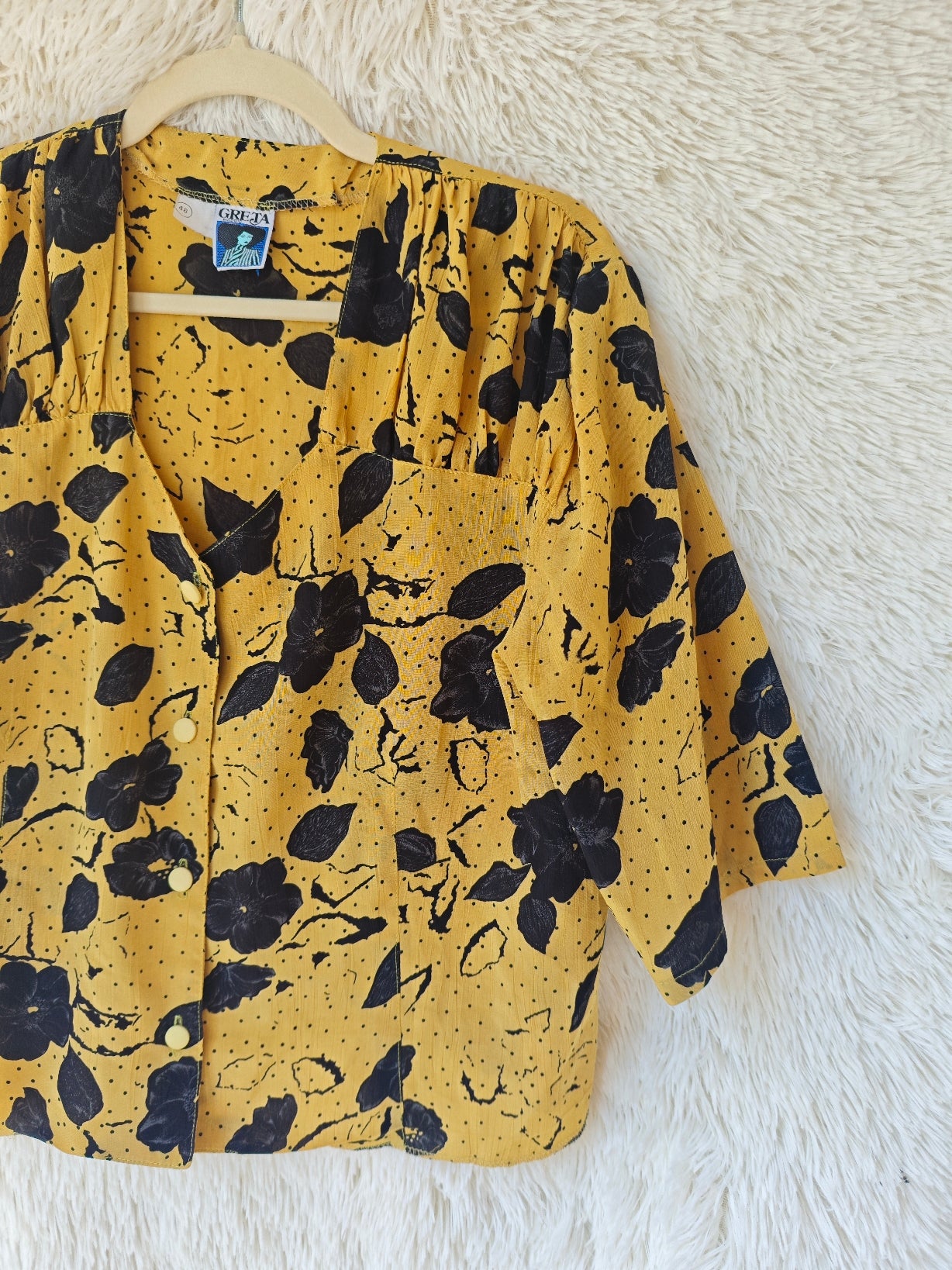 Camicia vintage floreale