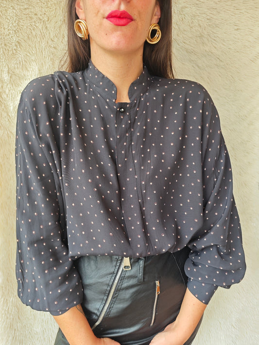 Camicia maniche a sbuffo