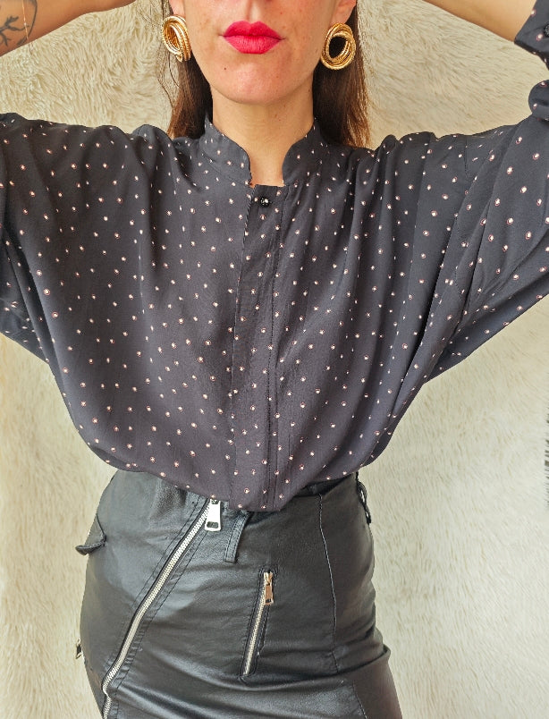 Camicia maniche a sbuffo