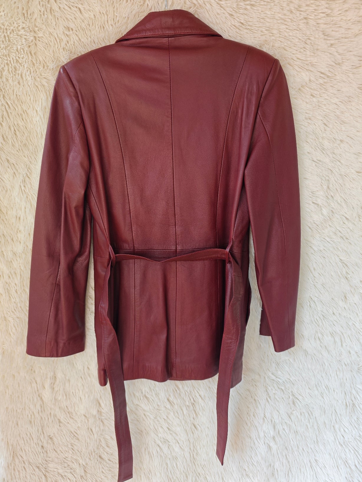 Giacca nappa Burgundy