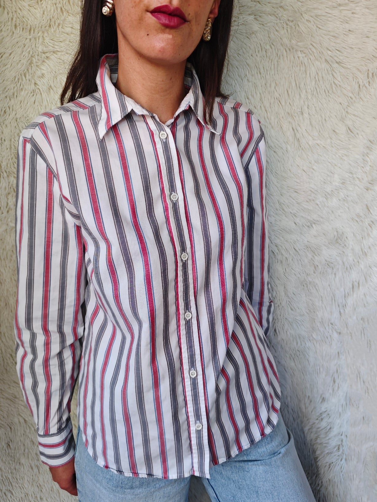 Camicia a righe