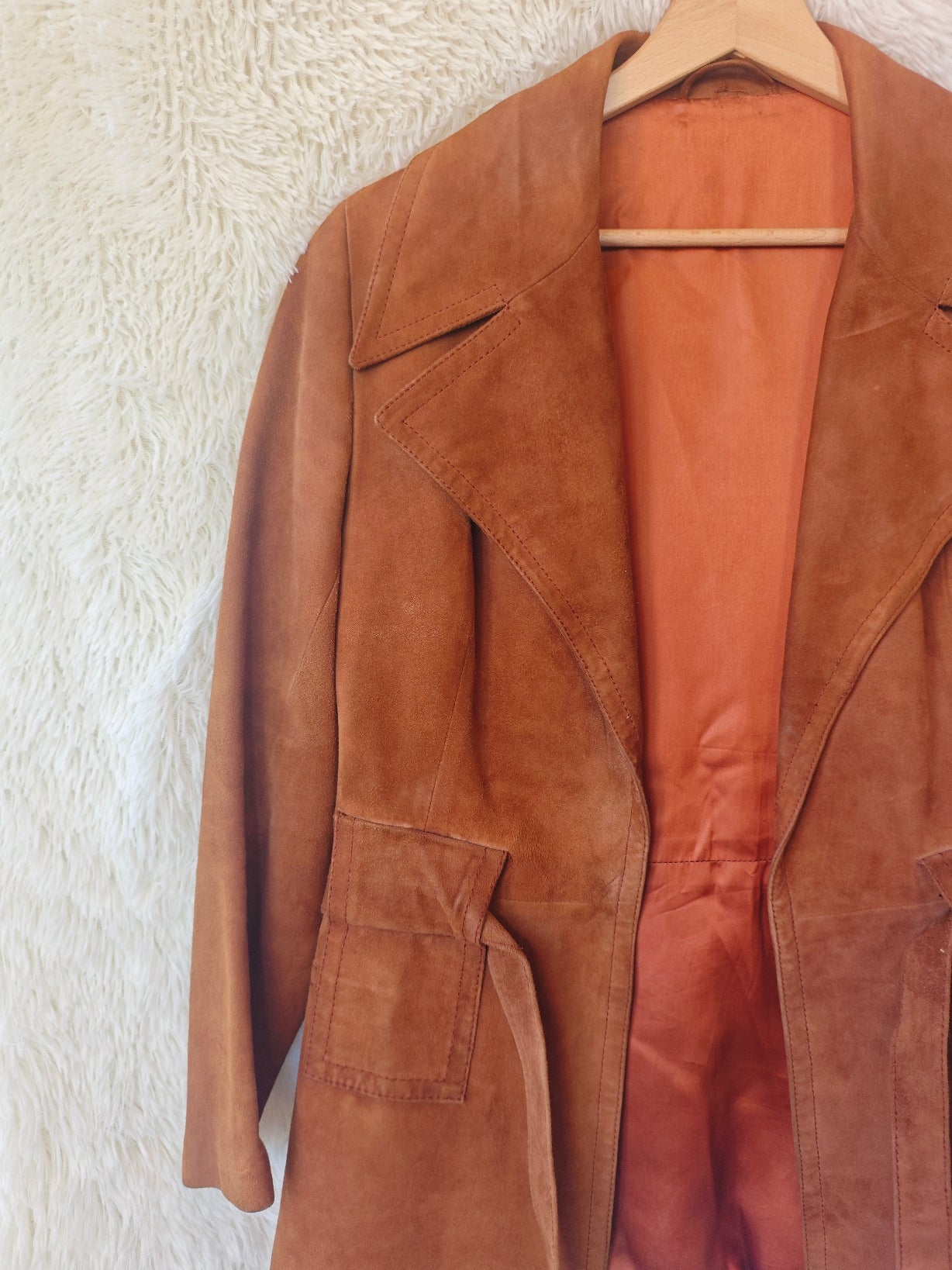 Giacca Anni '70 in Camoscio