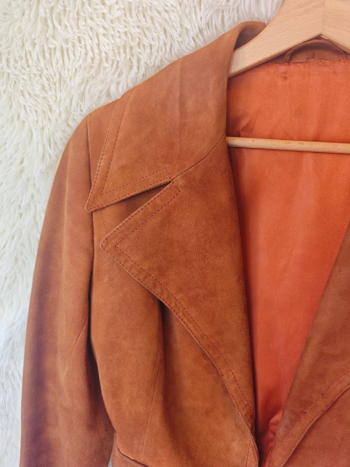 Giacca Anni '70 in Camoscio