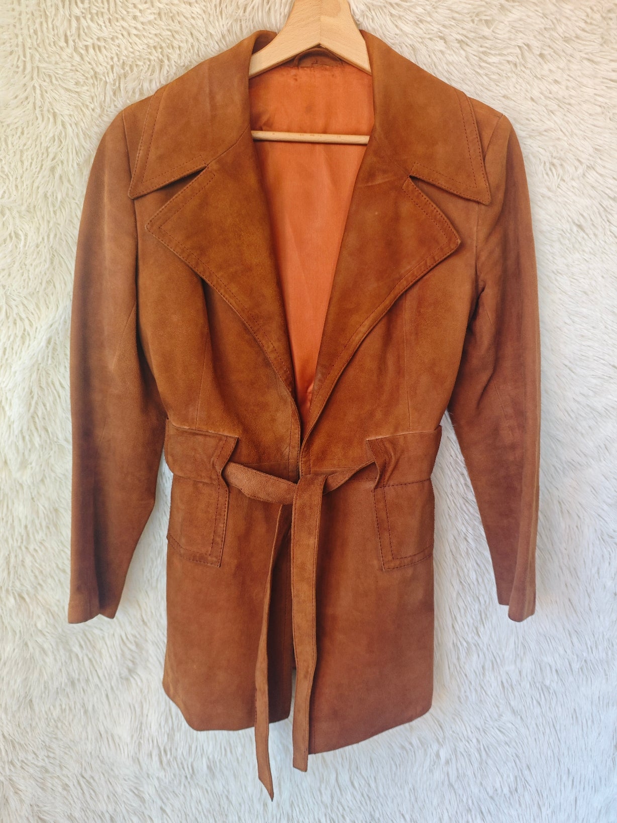 Giacca Anni '70 in Camoscio