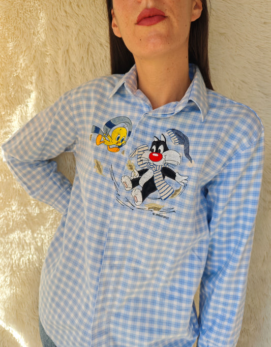 Camicia Titti e Silvestro