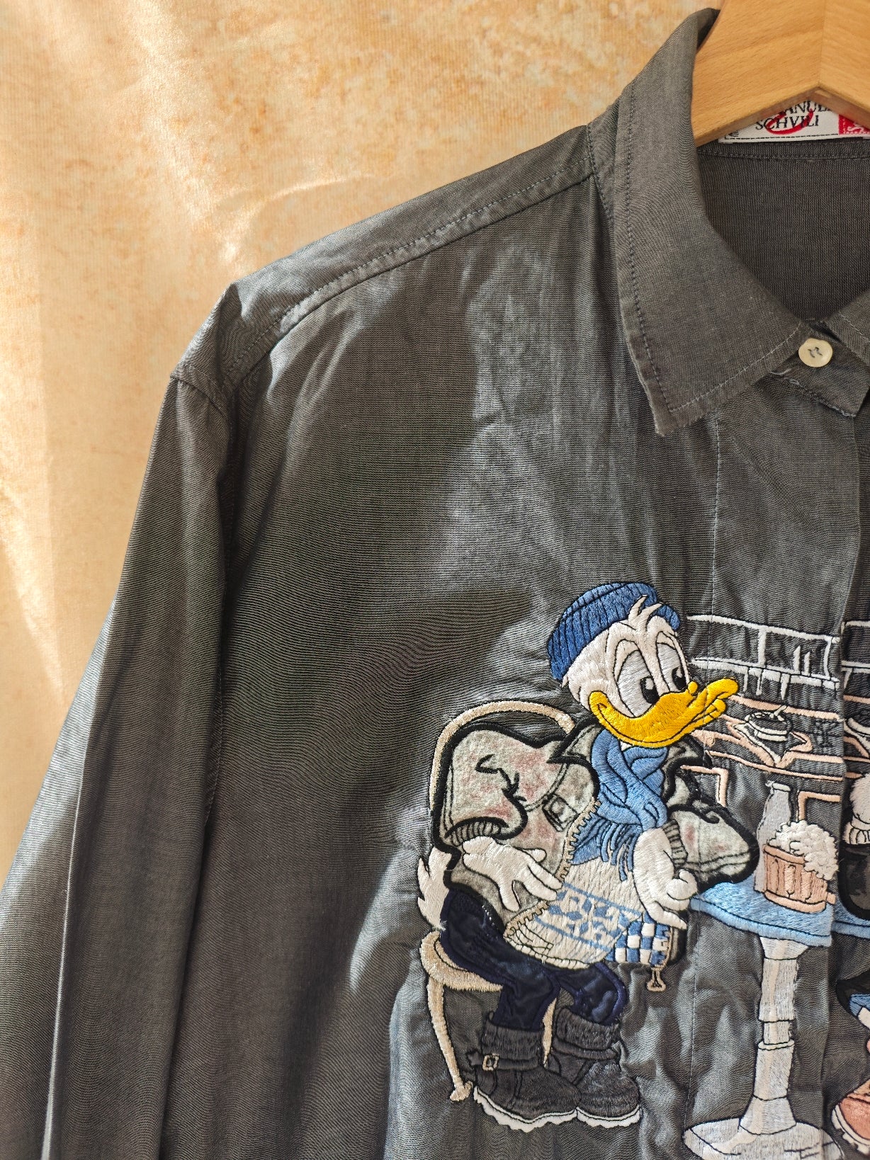 Camicia Disney paperino e paperina bar