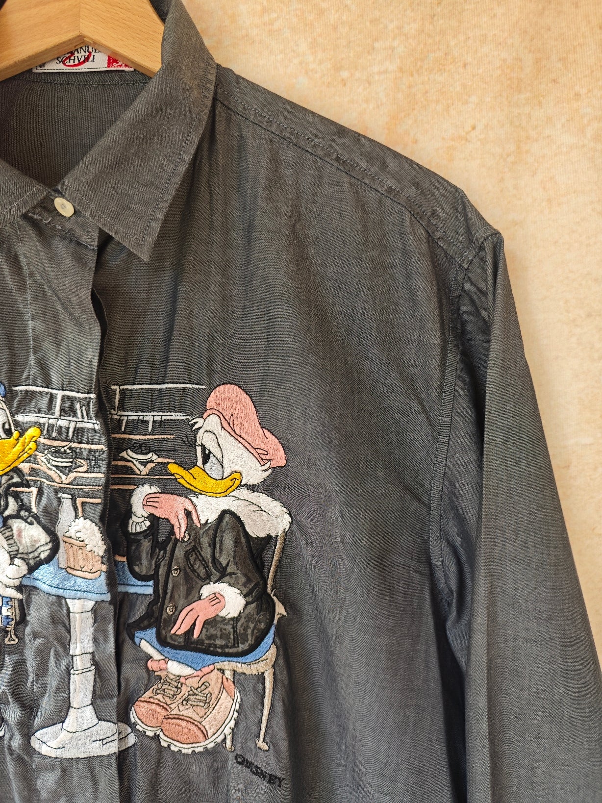 Camicia Disney paperino e paperina bar