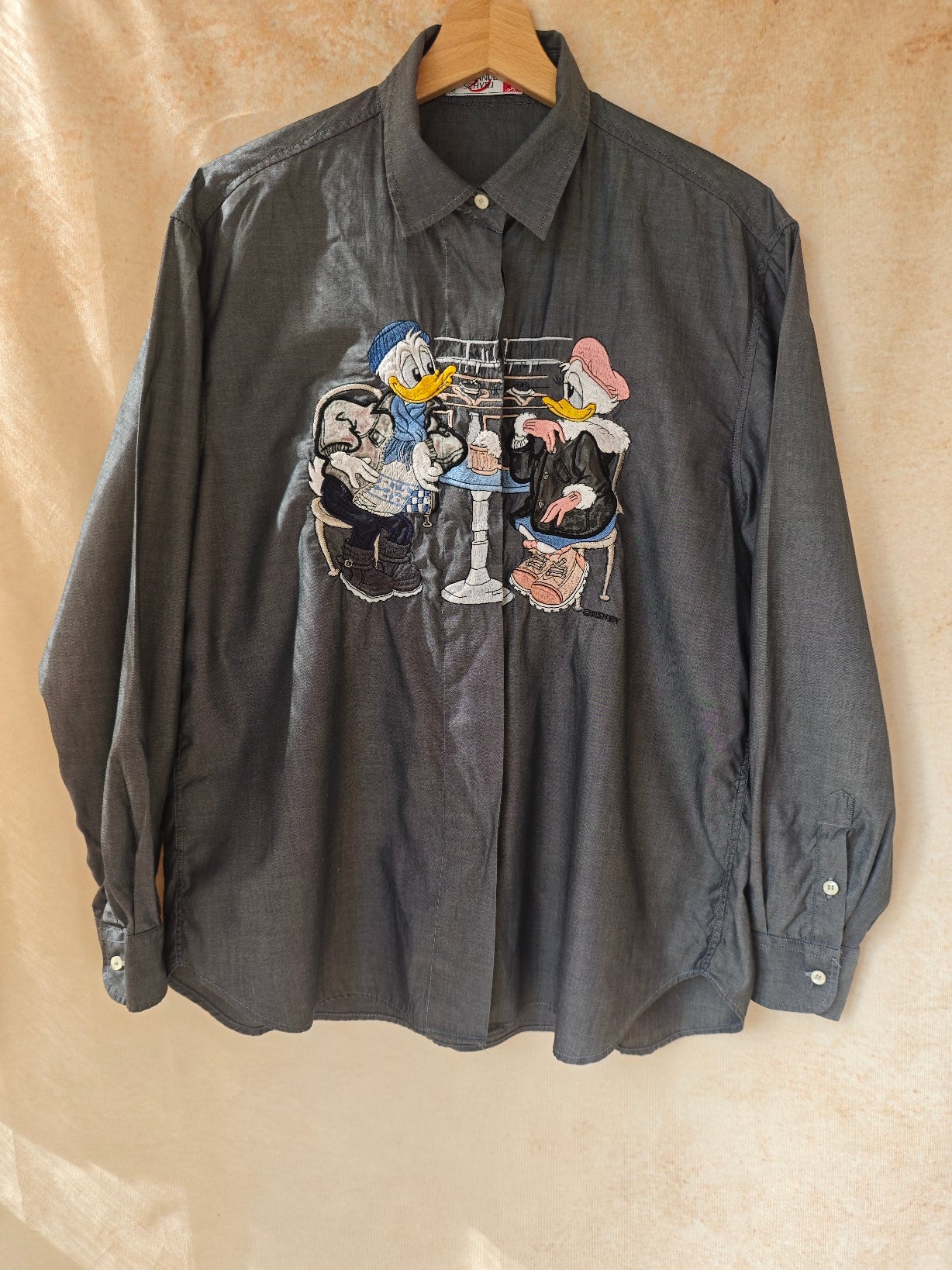 Camicia Disney paperino e paperina bar
