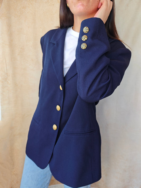 Blazer navy bottoni dorati