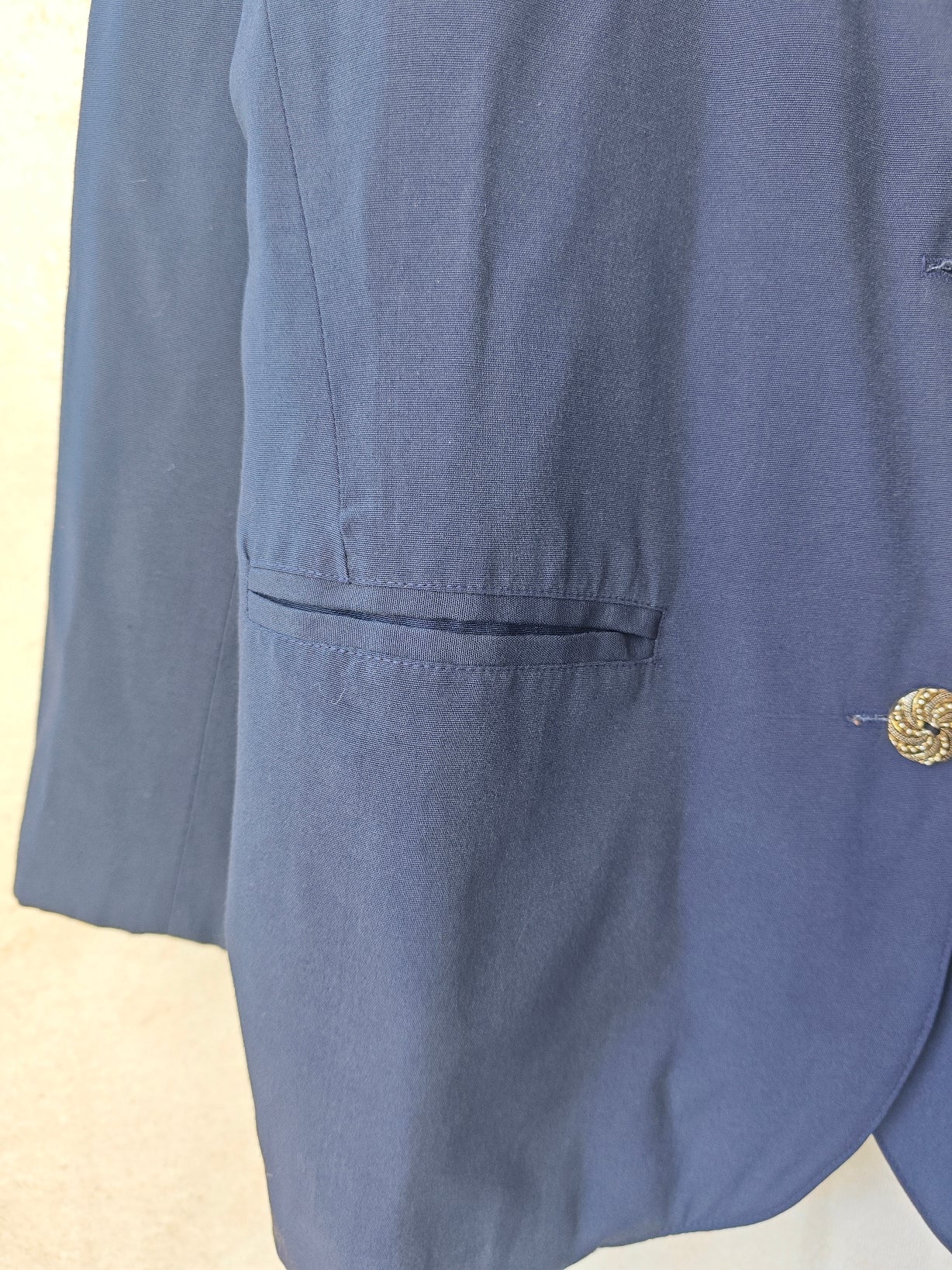 Blazer navy bottoni gioiello