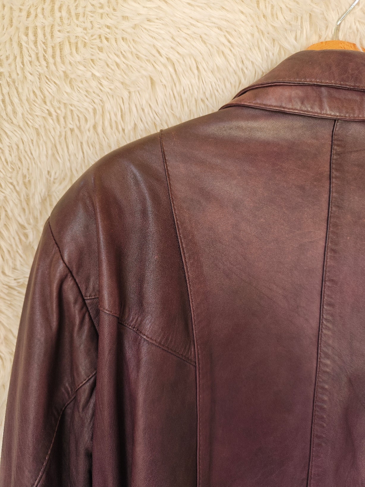 Giacca bomber melanzana