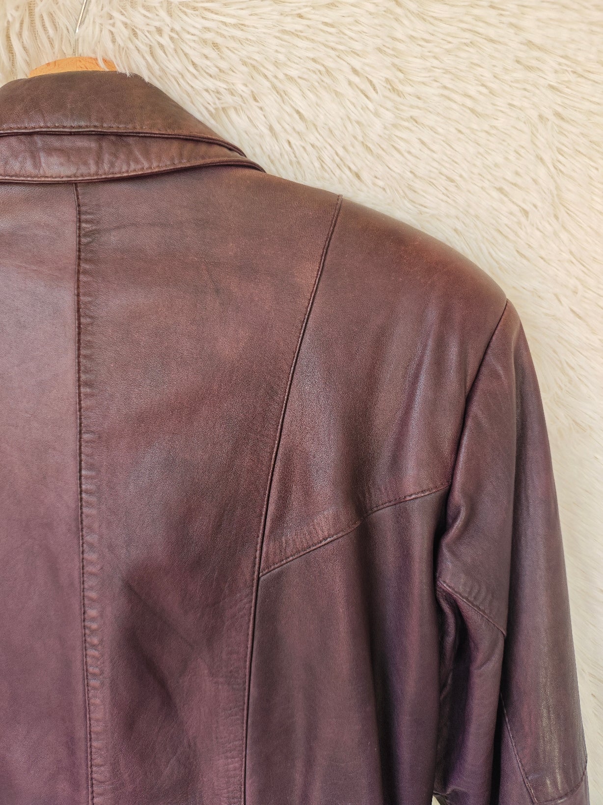 Giacca bomber melanzana