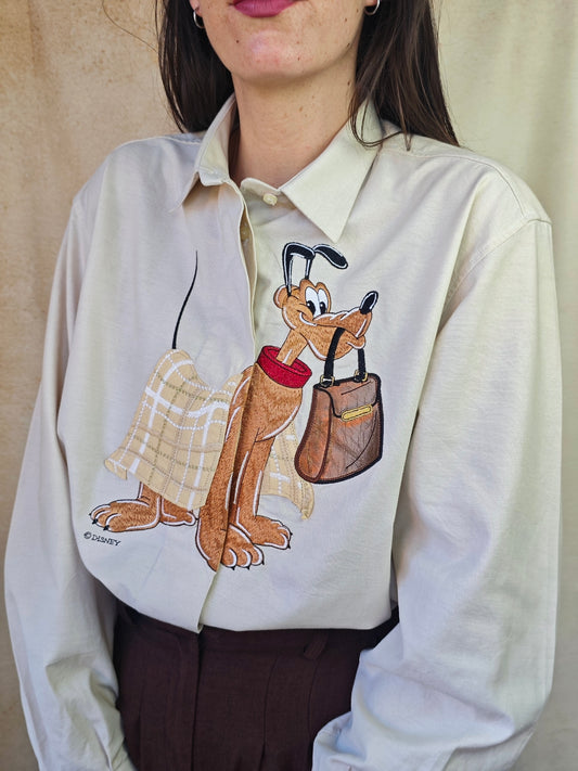Camicia pluto beige