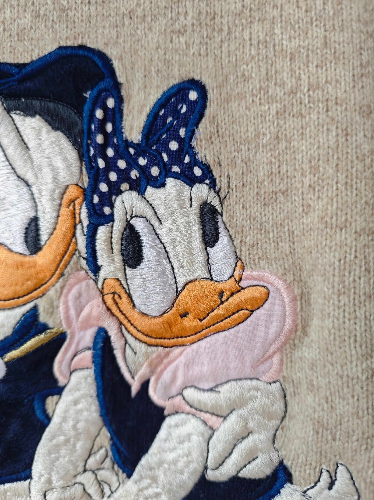 Pull paperino & paperina mohair