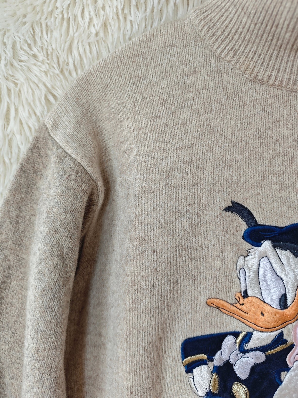 Pull paperino & paperina mohair