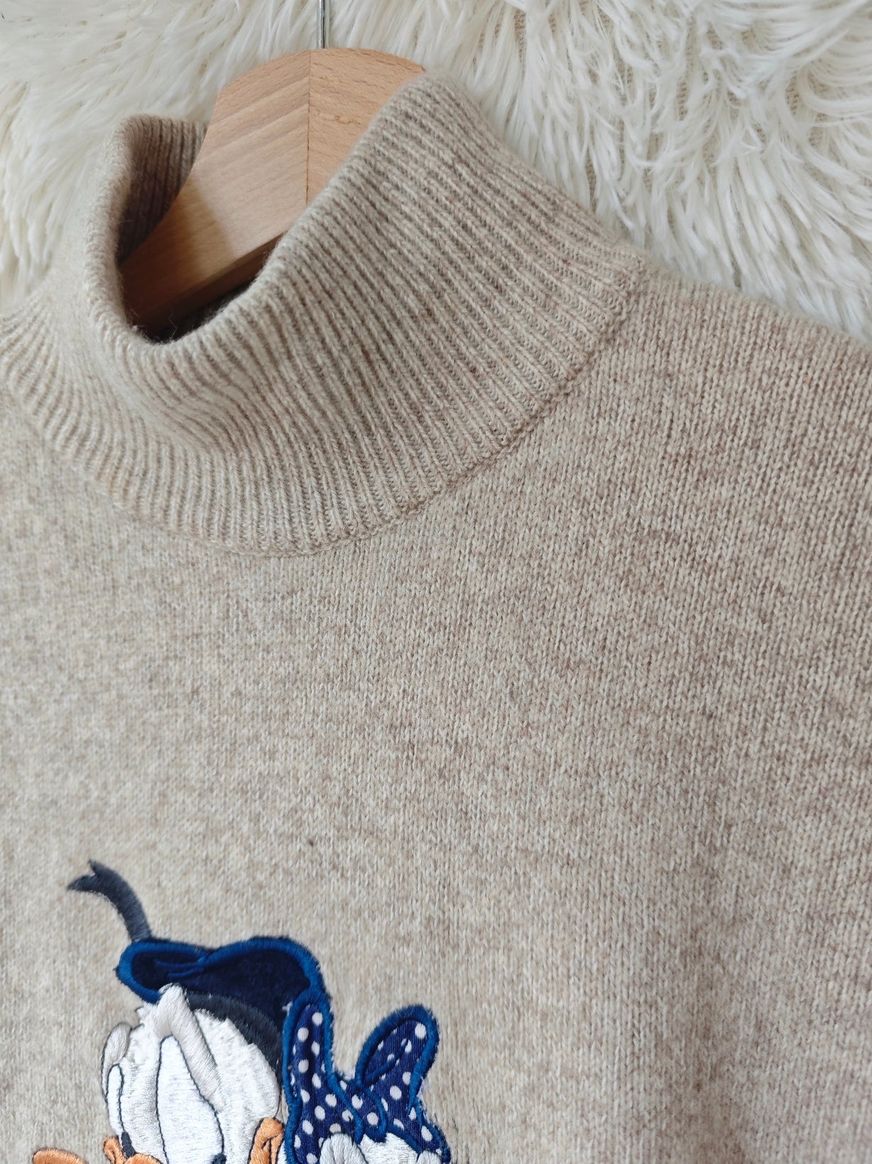 Pull paperino & paperina mohair