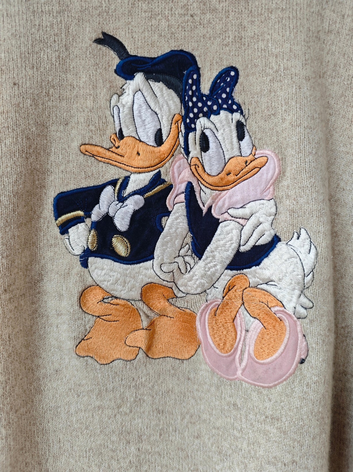 Pull paperino & paperina mohair