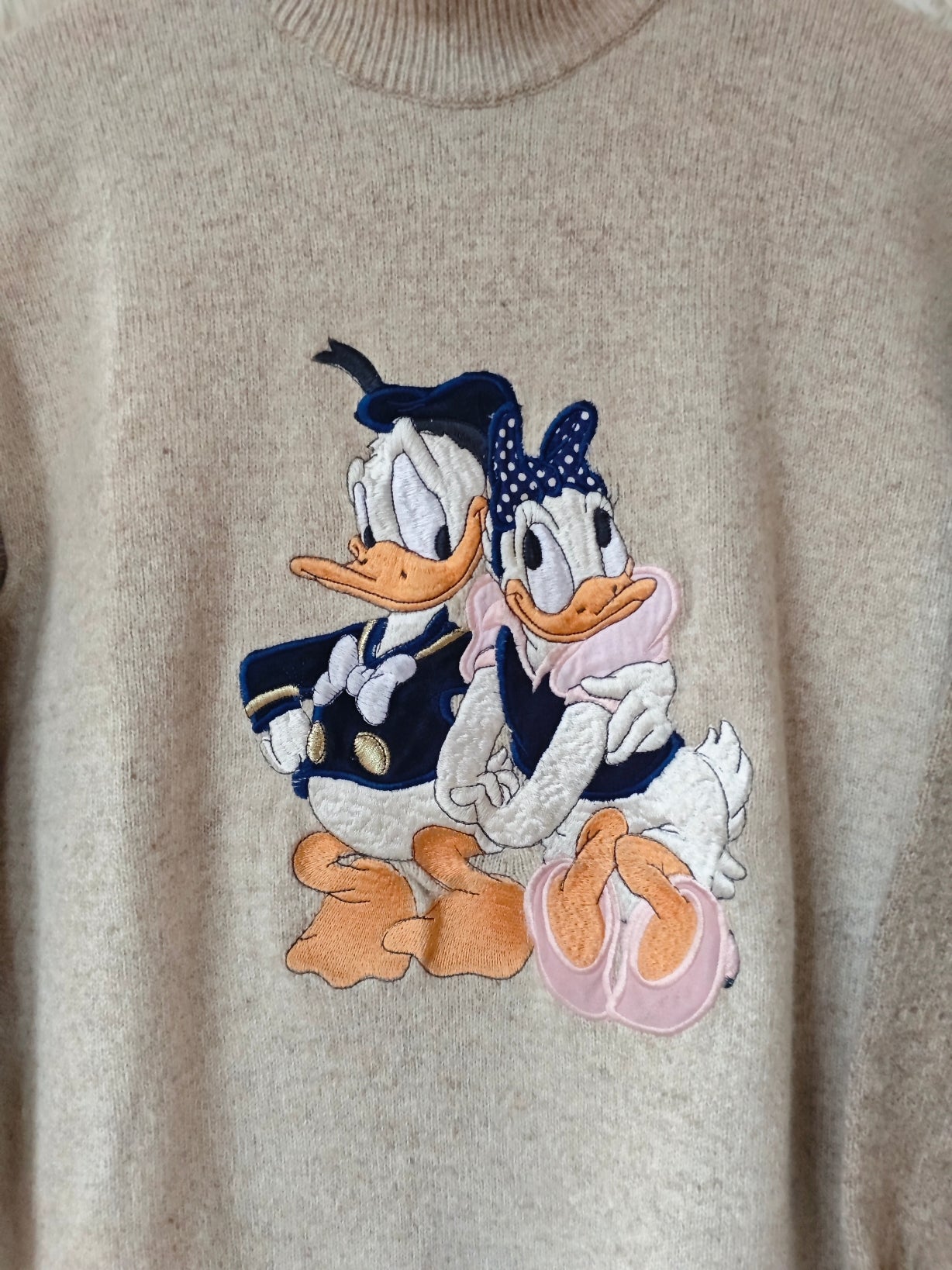 Pull paperino & paperina mohair