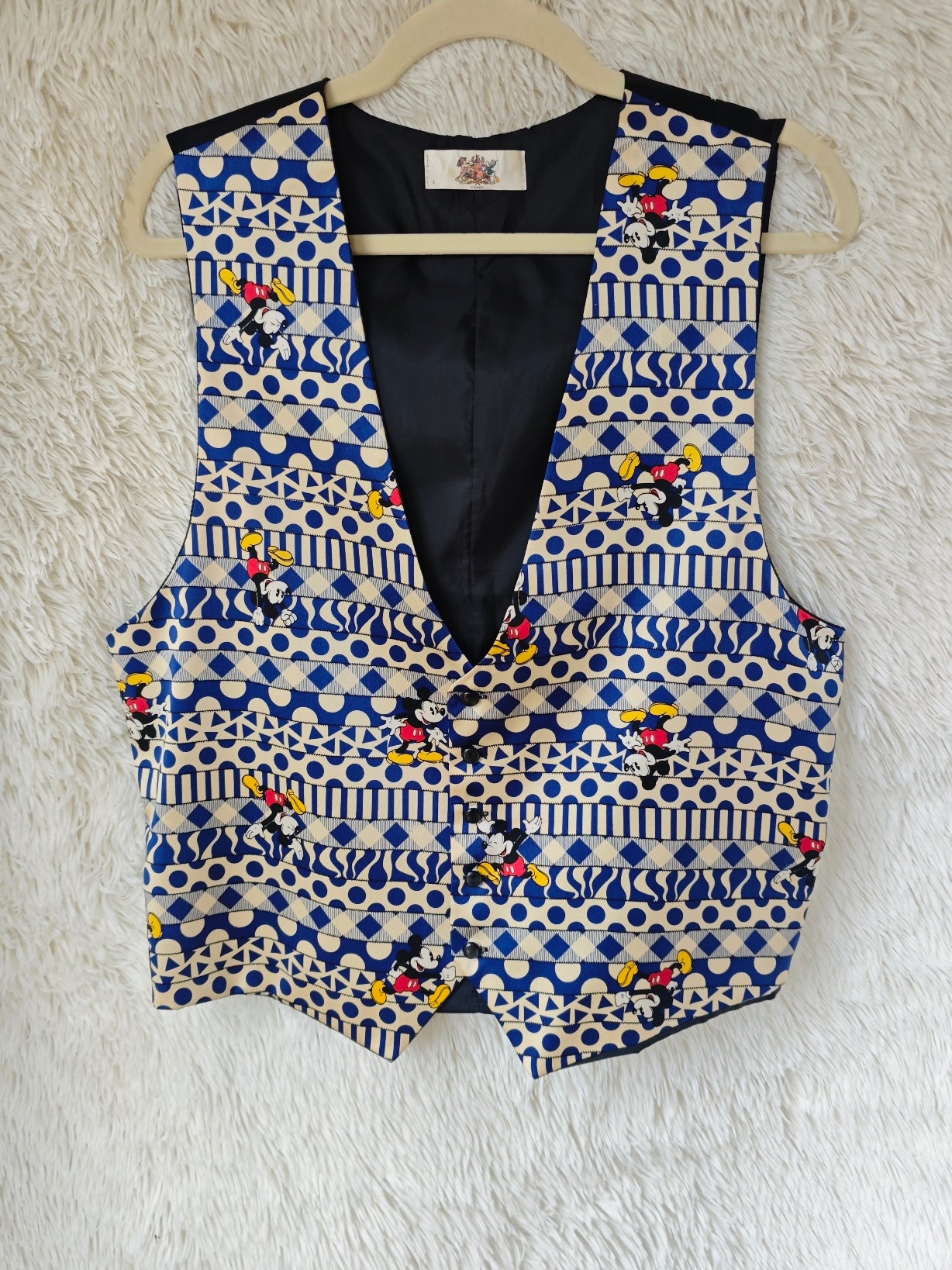 Gilet Mickey seta