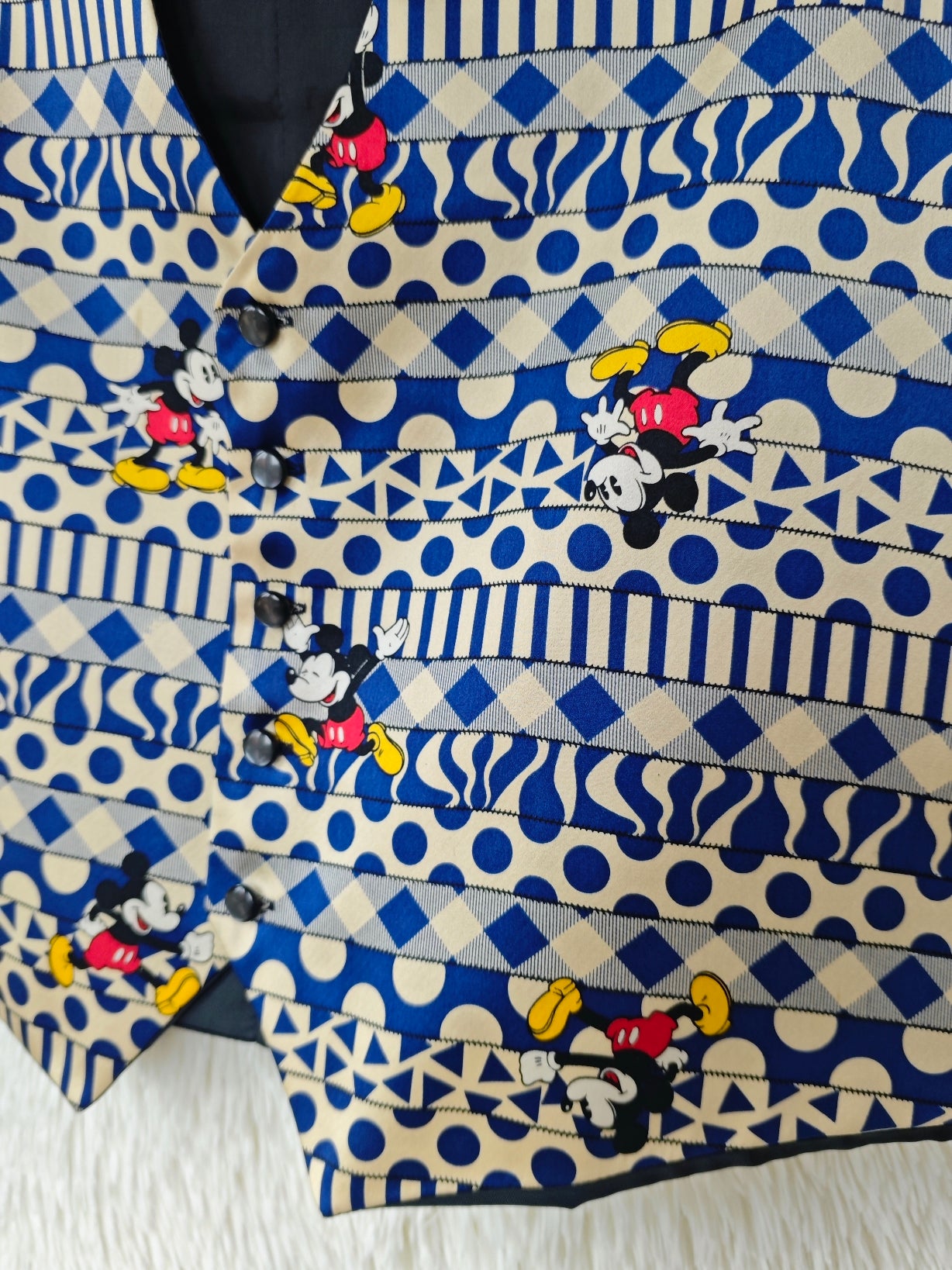 Gilet Mickey seta
