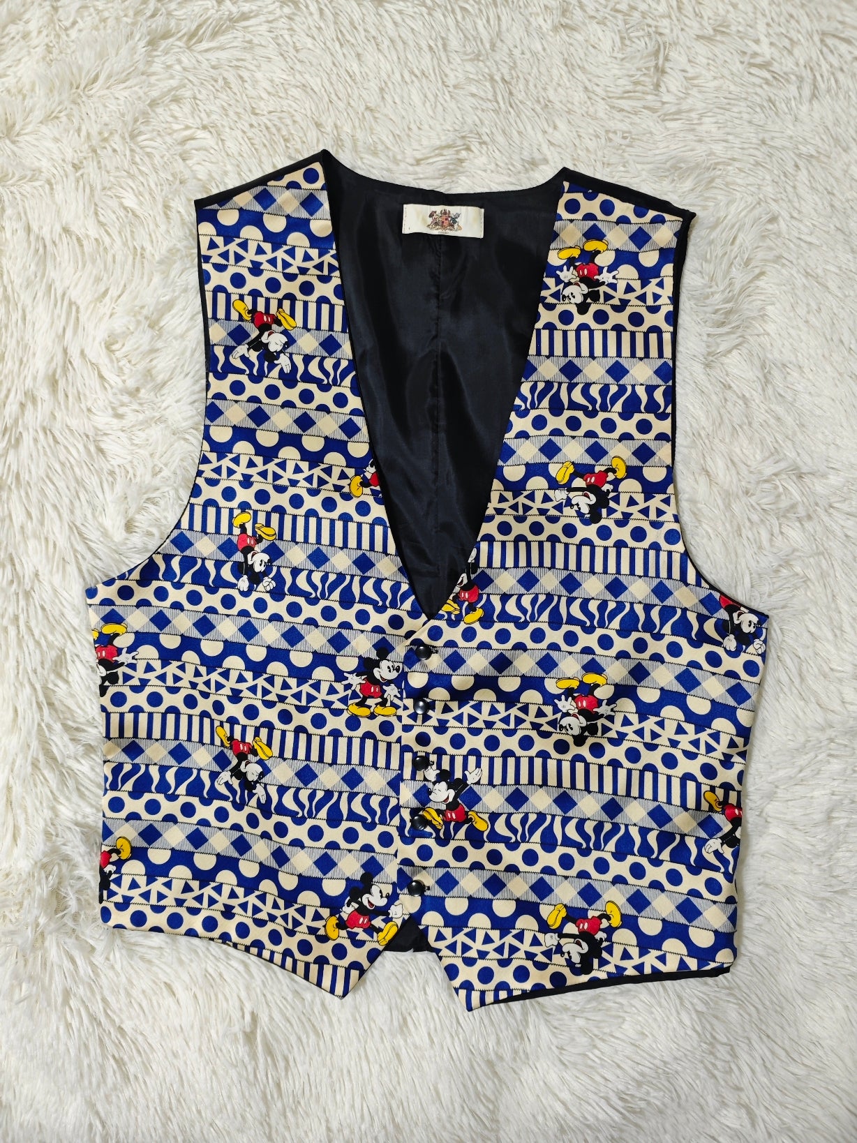 Gilet Mickey seta