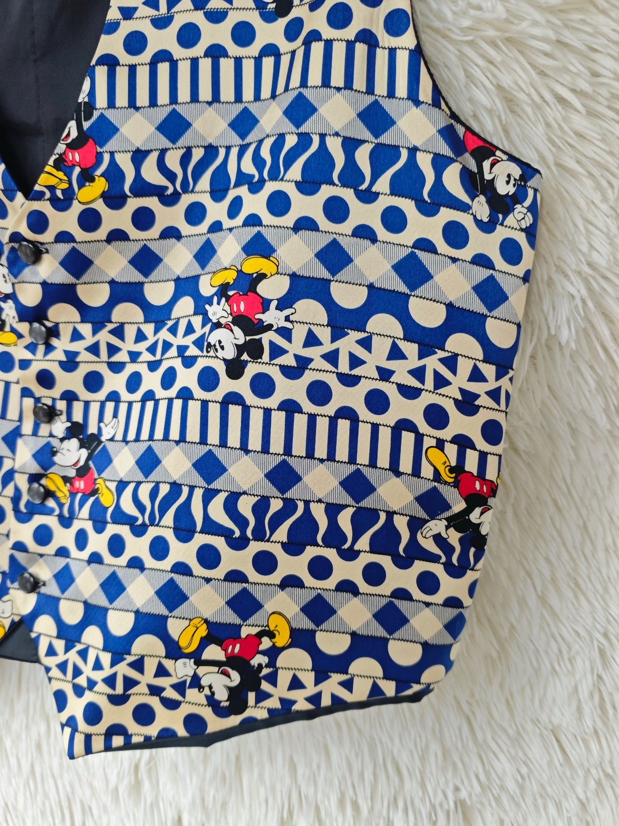Gilet Mickey seta