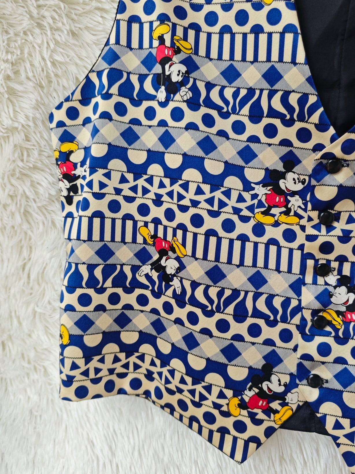 Gilet Mickey seta